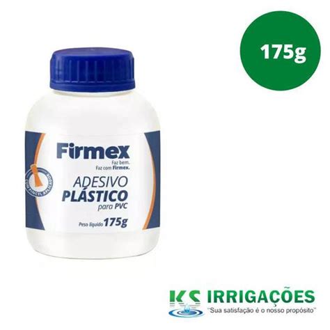 Adesivo Pl Stico C Pincel G Firmex Cola Pvc Magazine Luiza