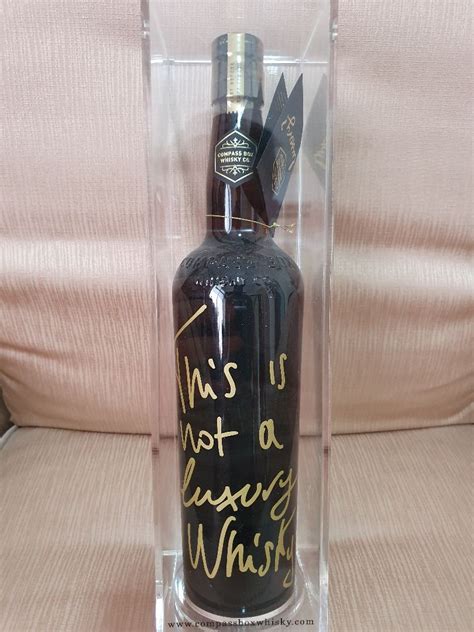 Compass Box S This Is Not A Luxury Whisky Food Drinks Alcoholic