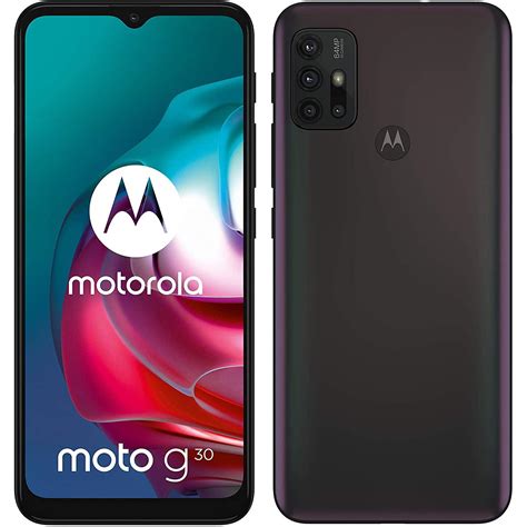 Refurbished Motorola Moto G 30 128 GB Dual Sim Black Unlocked