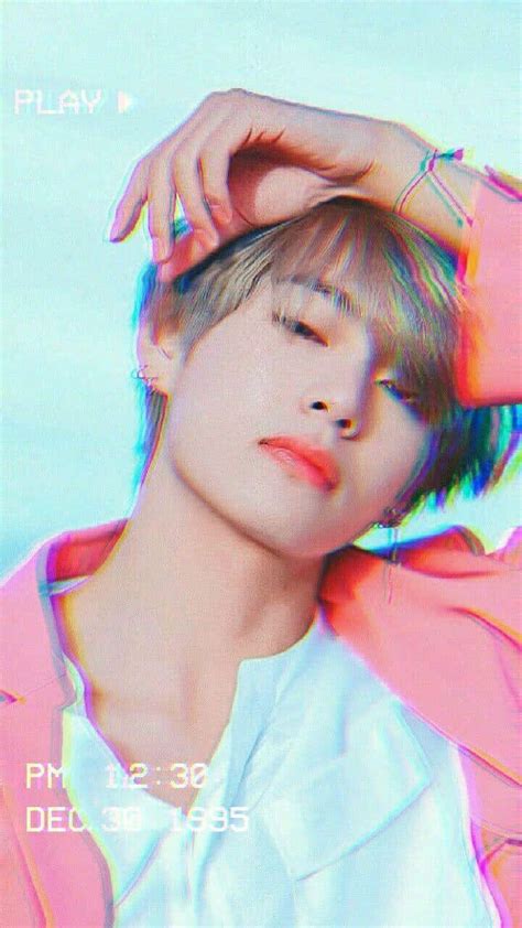 Download Taehyung Cool Blue Picture