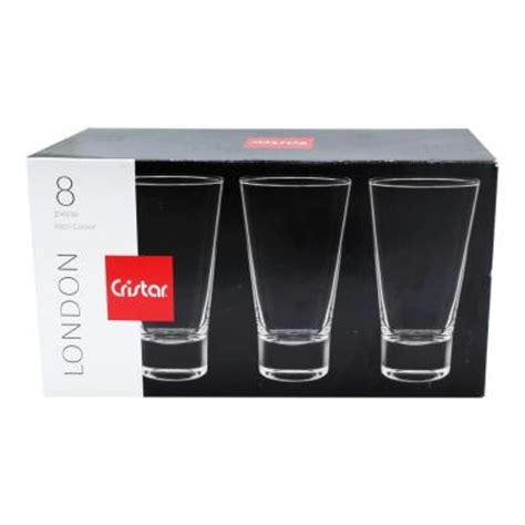Juego De Vasos Cristar Cooler London 8 Pzas Walmart