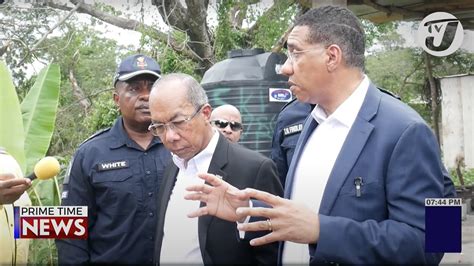 PM Andrew Holness Meet A Judge Or Meet Their Maker BOTW TVJ News