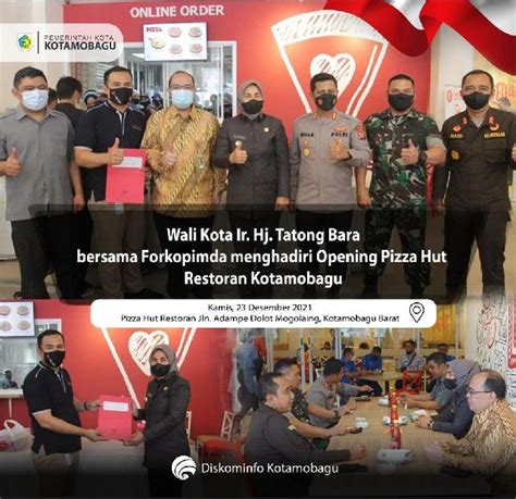 Pizza Hut Resmi Buka Outlet Di Kotamobagu Wali Kota Ini Bukti