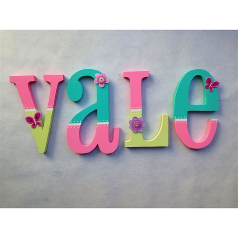 Nursery Decor Letters Letras De Madera Para Decorar On Fb Me