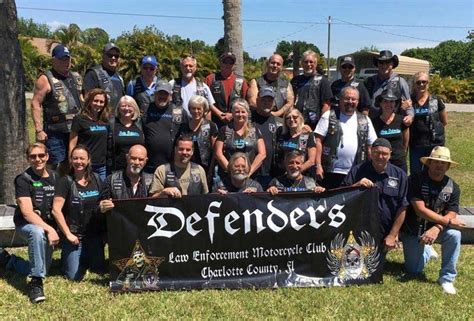 Florida Motorcycle Club Holds 15th Annual Memorial Ride Honoring Fallen