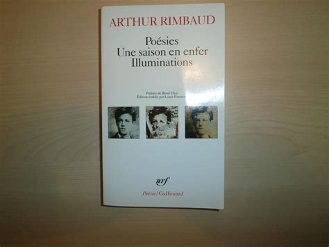 POESIES UNE SAISON EN ENFER ILLUMINATIONS de ARTHUR RIMBAUD Très bon