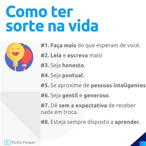 Quer Ter Sorte Na Vida S Seguir Essas Dicas Fa A Mais Do Que