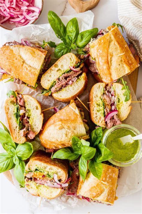 Sirloin Steak Sandwich Lenas Kitchen