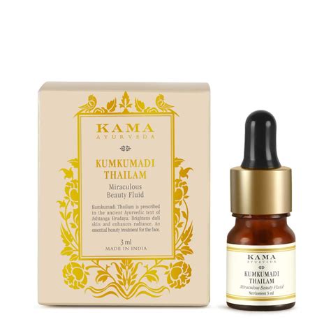 Kama Ayurveda Kumkumadi Miraculous Beauty Fluid Ayurvedic Night Serum 12ml Faasha