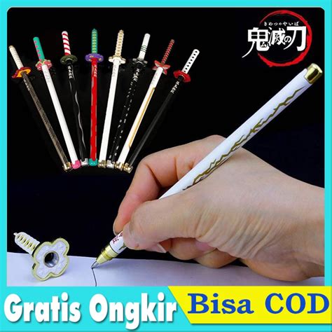 Jual Pena Pulpen Pedang Sword Pen Anime Demon Slayer Kimetsu No Yaiba