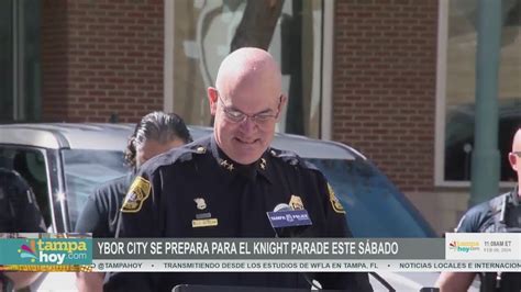 Autoridades Se Preparan Para El Knight Parade De Sant Yago En Ybor