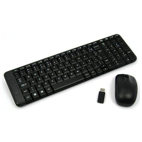 Combo Teclado E Mouse Sem Fio MK220 Logitech Arbol Tech