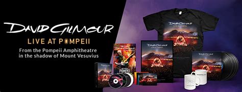 David Gilmour Live At Pompeii Coming To CD DVD LP News Floydian