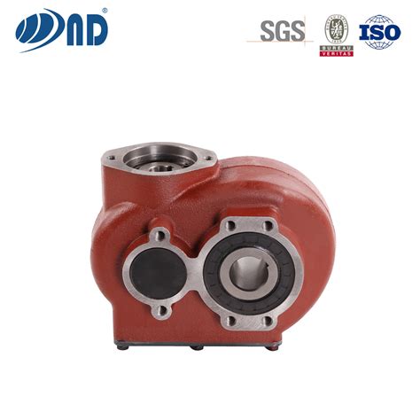 ND Bevel Gearbox For Heavy Duty Applications China High Power Gearbox