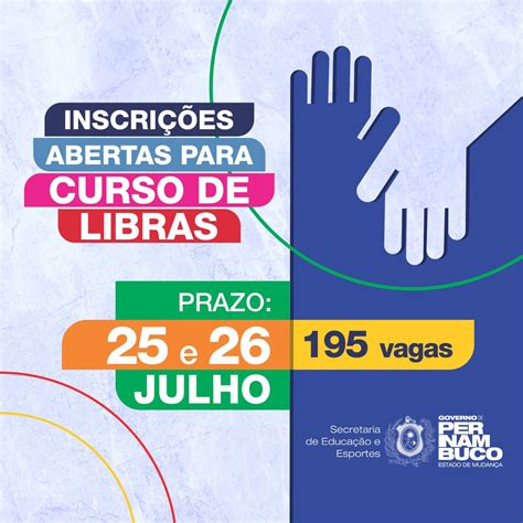 Secretaria De Educação E Esportes Abre Inscrições Para Curso De Libras