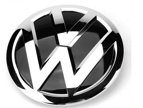 New Genuine Volkswagen Vw Tiguan Front Bumper Radiator Grille Badge