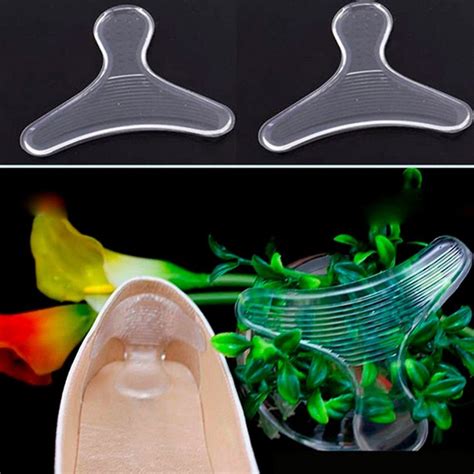 1 Pair Silicone Shoe High Heel Dance Insole Pad Cushion Gel Grips Foot Protector Ebay