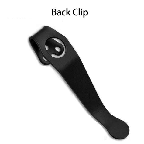 Top Quality Titanium Pocket Knife Clip Kydex Back Clips Waist Clip For