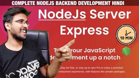 Node Js Tutorial For Beginners Learn Node In 10 Min Backend Development With