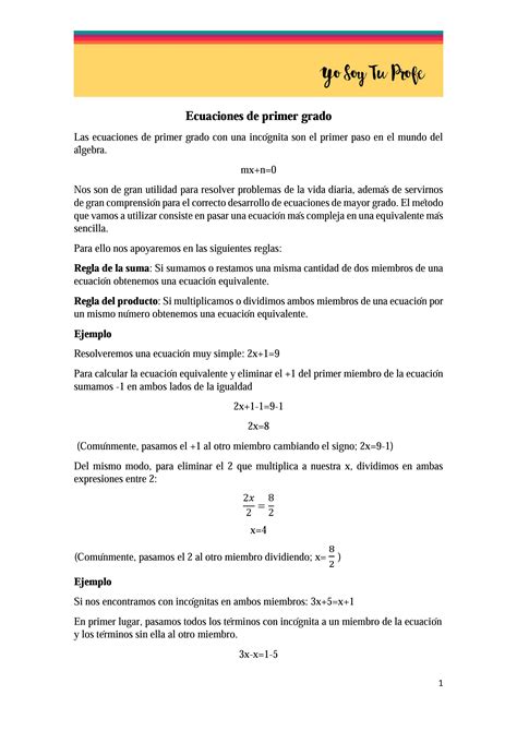 Ajustable Simpat A Frotis Utilidad De Las Ecuaciones En La Vida