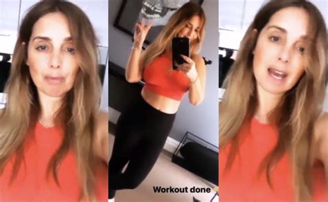Louise Redknapp unleashes curves in skintight gym wear for red hot exposé Daily Star