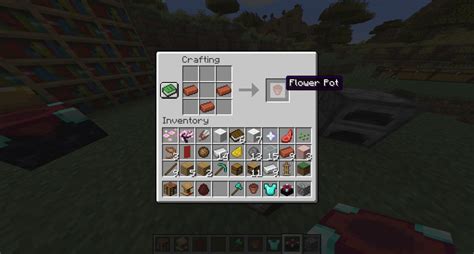 How To Make A Flower Pot In Minecraft Aquillium