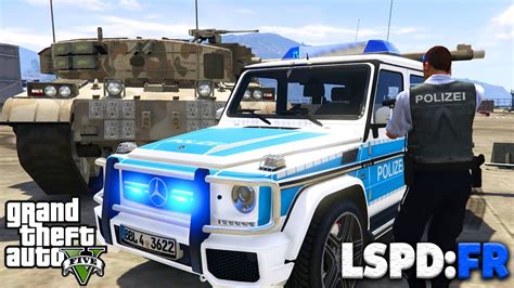 GTA 5 LSPD FR MILITÄRBASIS und PANZERKONTROLLE Deutsch Polizei