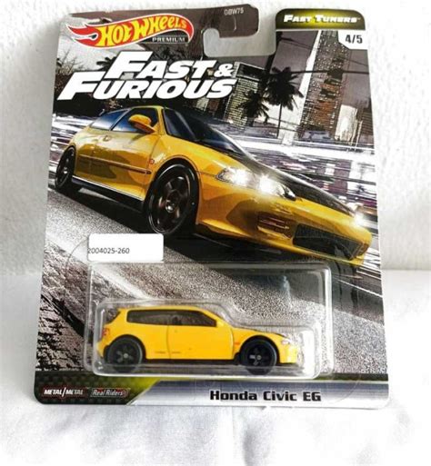 Jual HOT WHEELS FAST FURIOUS FAST TUNERS HONDA CIVIC EG Sesuai Gambr Di Seller AmanahMarket