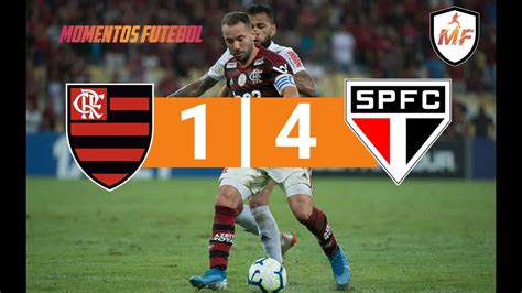 Flamengo 1 X 4 SÃo Paulo Melhores Momentos L 011120 Youtube