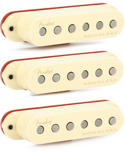 Fender Ultra Noiseless Hot Passive Stratocaster Piece Pickup Set
