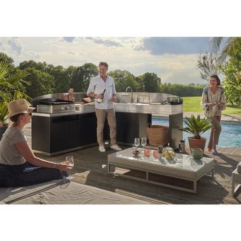 Cuisine Ext Rieure D Angle Le Marquier Modules Duo Raviday Barbecue