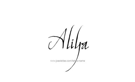 Aliya Name Tattoo Designs Name Tattoo Designs Name Tattoo Tattoo