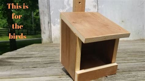 BIRD NESTING BOX!! EASY CONCEPT! EASY BUILD! | Nesting boxes diy, Bird ...