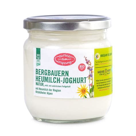 Roksh Joghurt Topfen Zur Ck Zum Ursprung Bergbauern