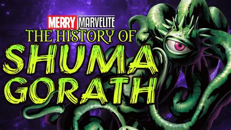 The History Of Marvel S Shuma Gorath Youtube