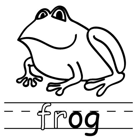 Tree Frog Coloring Pages | Free download on ClipArtMag