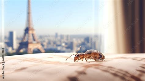 A Closeup Image Of A Bed Bug Infestation On A Mattress France And