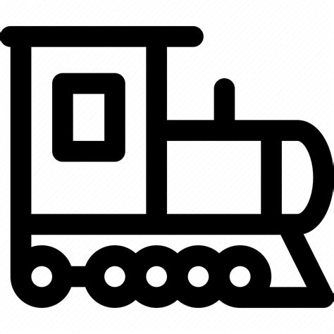 Train Toy Locomotive Transport Icon Download On Iconfinder