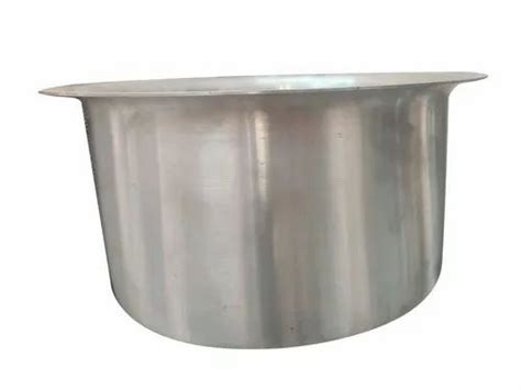 Polished Silver Litre Aluminium Tope Size Inch Diameter At Rs