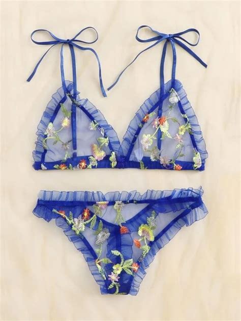 Generic New Sexy Lingerie Sexy Women S Straps Tulle Printed Underwear Sexy Suit Walmart