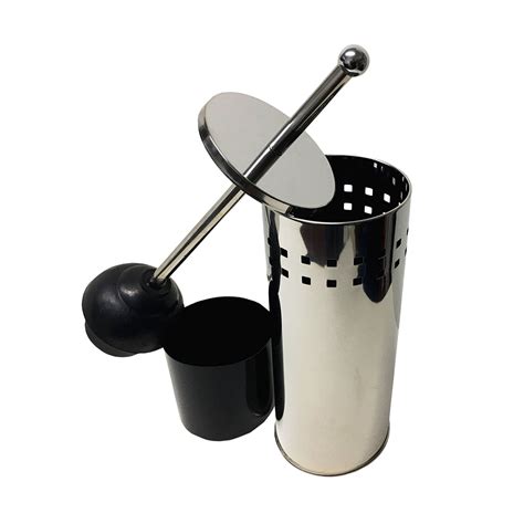 Stainless Steel Toilet Plunger with Holder, TP025948 - Walmart.com