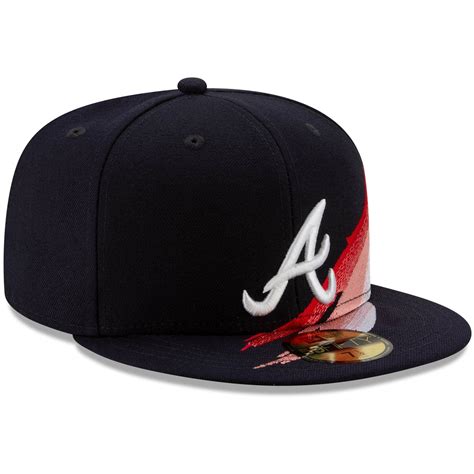 New Era Atlanta Braves Brush 59fifty Fitted Hat