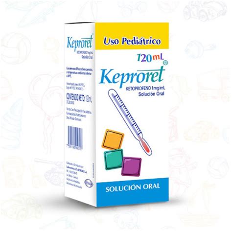 Keproret Ketoprofeno Jarabe Pediatr Co Mg Ml X Ml Oftalmi