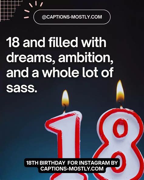 18th 19th And 20th Birthday Captions For Instagram The Ultimate Guide Captions Mostly