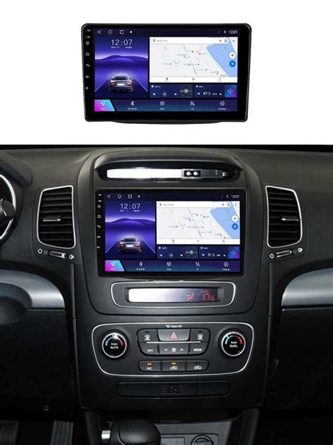 Navigatie Android 13 KIA SORENTO 2012 2015 1 8 Gb Waze CarPlay CAMERA