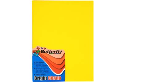 Butterfly Board A Bright Gsm Yellow S