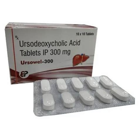 Ursodeoxycholic Acid Tablets Ip Mg Packaging Type Blister At Rs