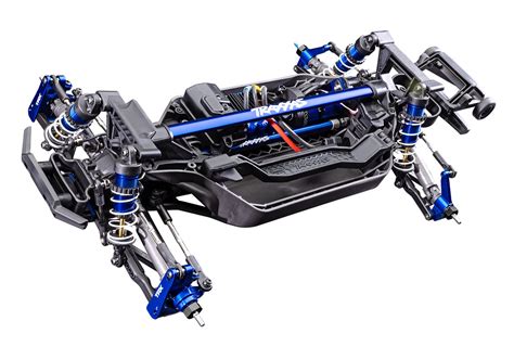 Traxxas Rustler 4x4 Ultimate 110 Rtr Brushless Stadium Truck Blue