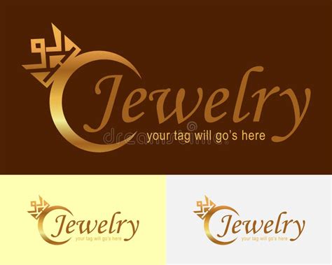 Jewelry Ring Logo Design Vector Stock Vector Illustration Of Brand