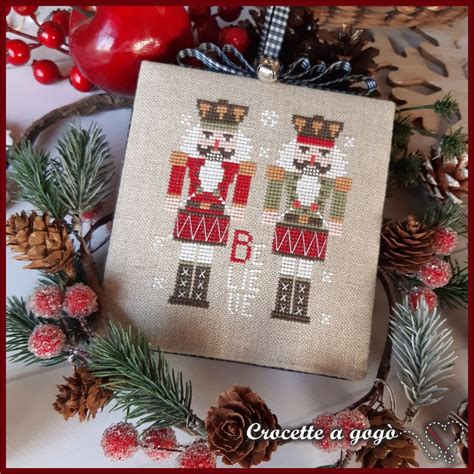 Crocette A Gogo Christmas Vintage Series 5 Nutcracker Counted Cross